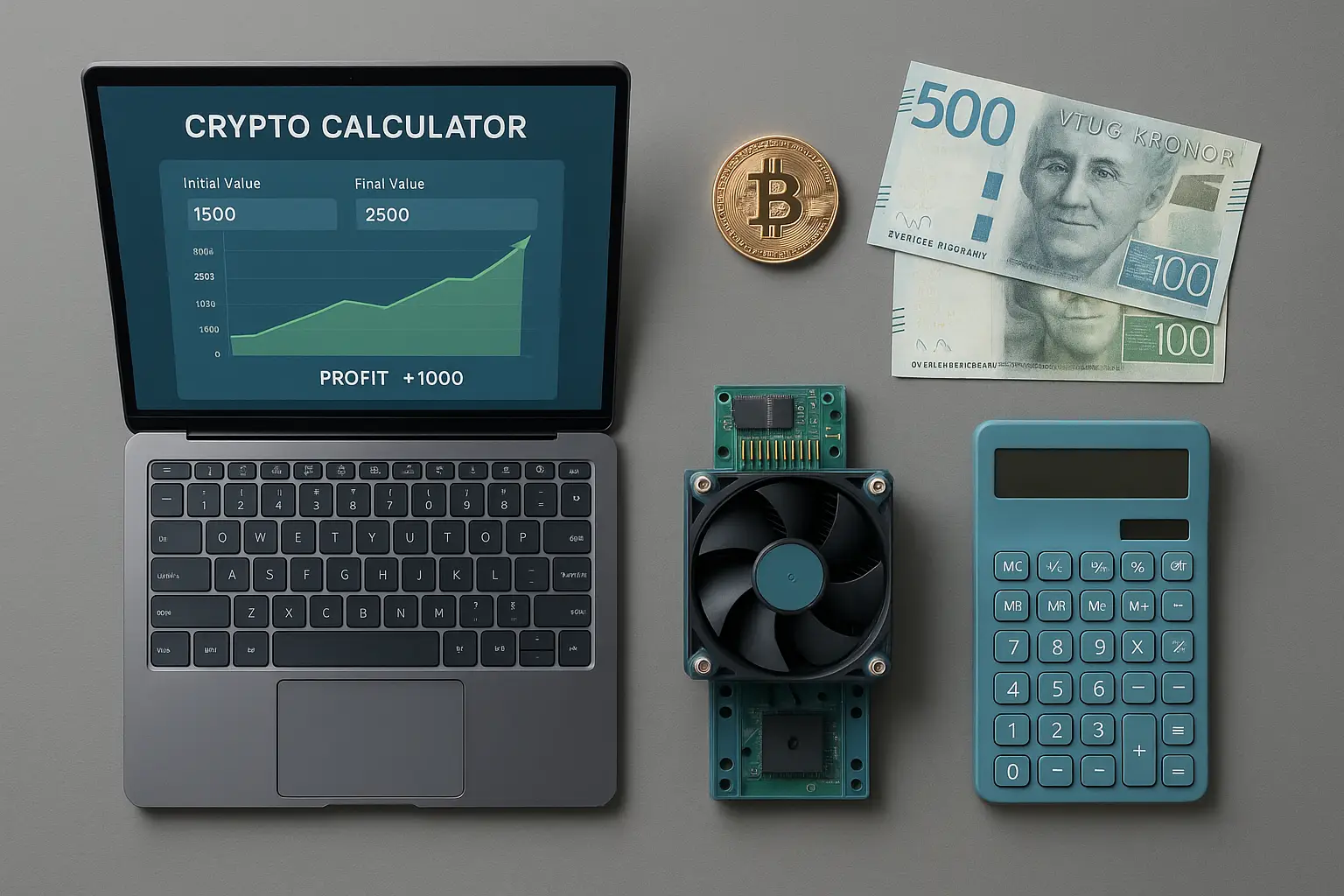 Crypto Calculator: Beräkna Dina Kryptovinster och Marknadsvärde 20252025-10-28T14:45:42.962Z